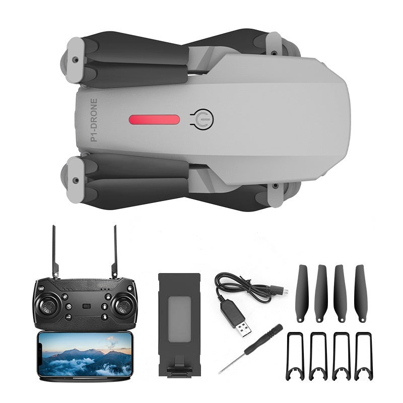 Drone Pieghevole 4K con Doppia Fotocamera e Telecomando